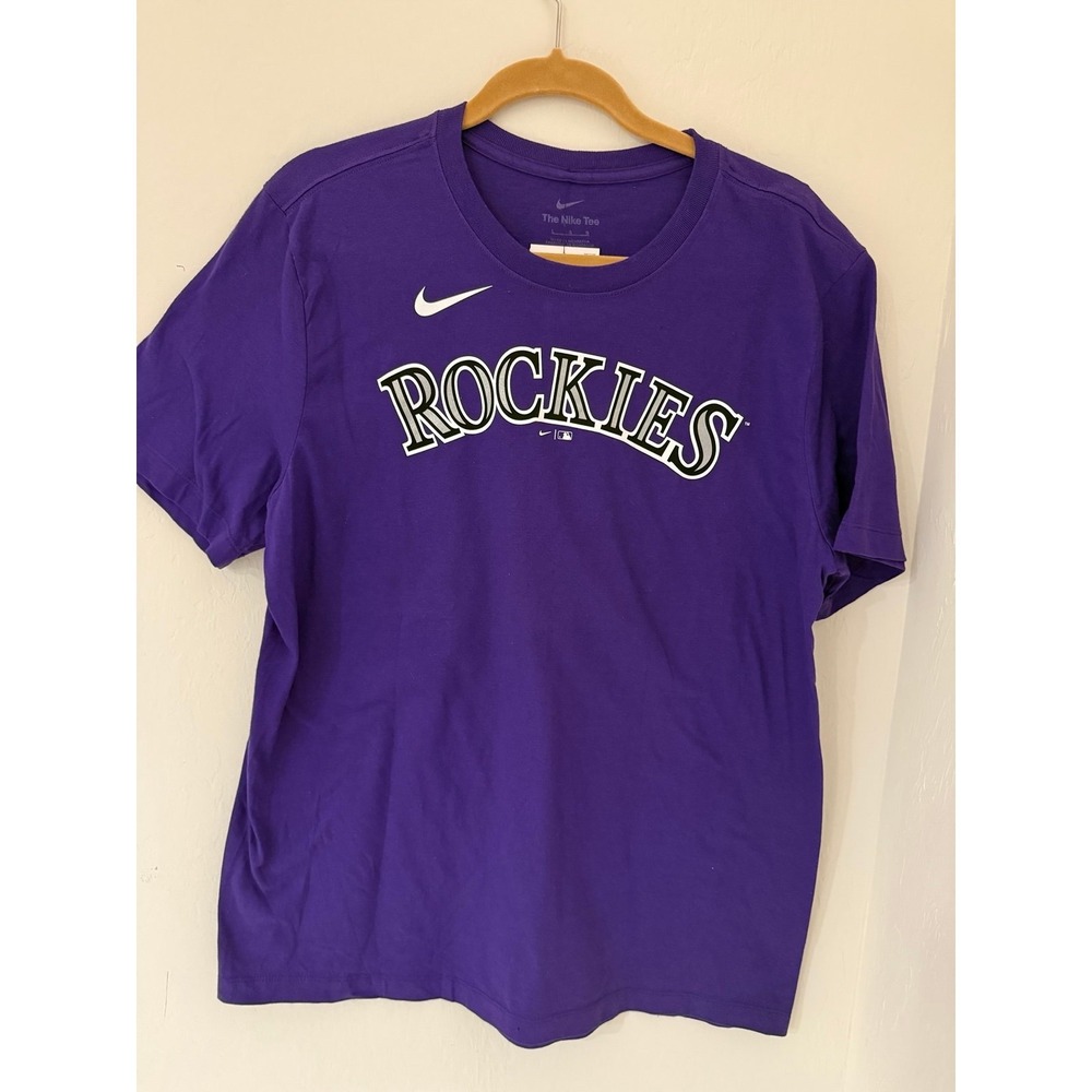 Men's Colorado Rockies Nike Kris Bryant  T-Shirt -Size Large-NWT
